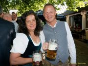 Wiesnbierprobe 2024 von Hacker-Pschorr und Paulaner im Seehaus im Englischen Garten