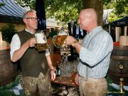 Wiesnbierprobe 2024 von Hacker-Pschorr und Paulaner im Seehaus im Englischen Garten