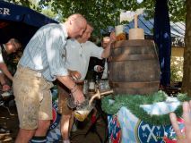 Wiesnbierprobe 2024 von Hacker-Pschorr und Paulaner im Seehaus im Englischen Garten