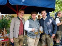 Wiesnbierprobe 2024 von Hacker-Pschorr und Paulaner im Seehaus im Englischen Garten