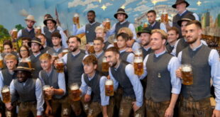 Wiesn-Besuch des TSV 1860 München